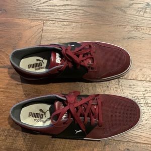 Mens Puma Red Shoes El Ace